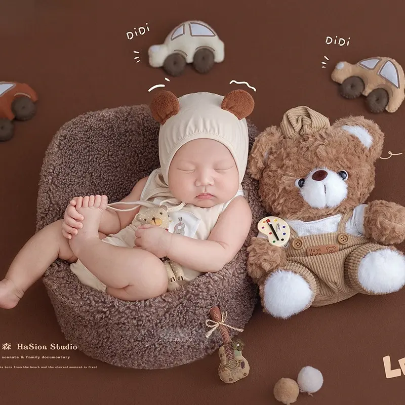 Cute Bear Theme Set - Newborn Photography Props
